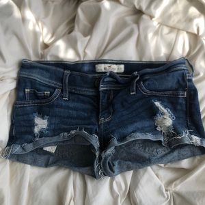 Hollister jean shorts